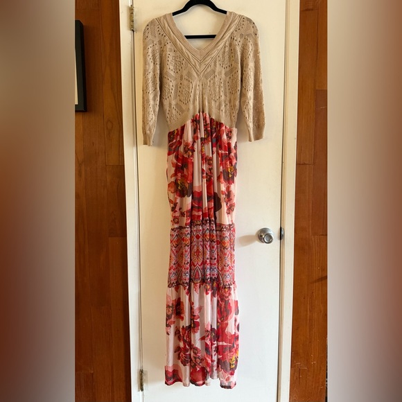 Free People Ethnic Rose Maxi Dress - Picture 2 of 4